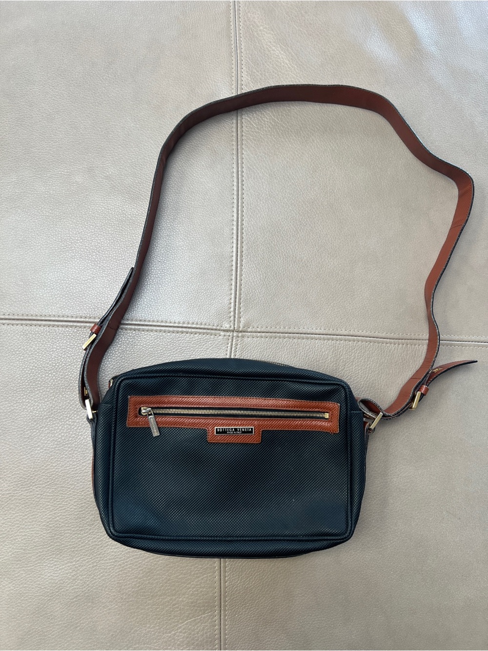 Bottega Veneta Vintage Marco Polo Shoulder Bag